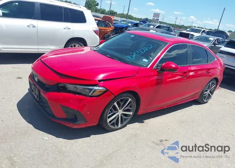 2022 Honda Civic Touring из США, поврежденный, VIN 2HGFE1F93NH307965